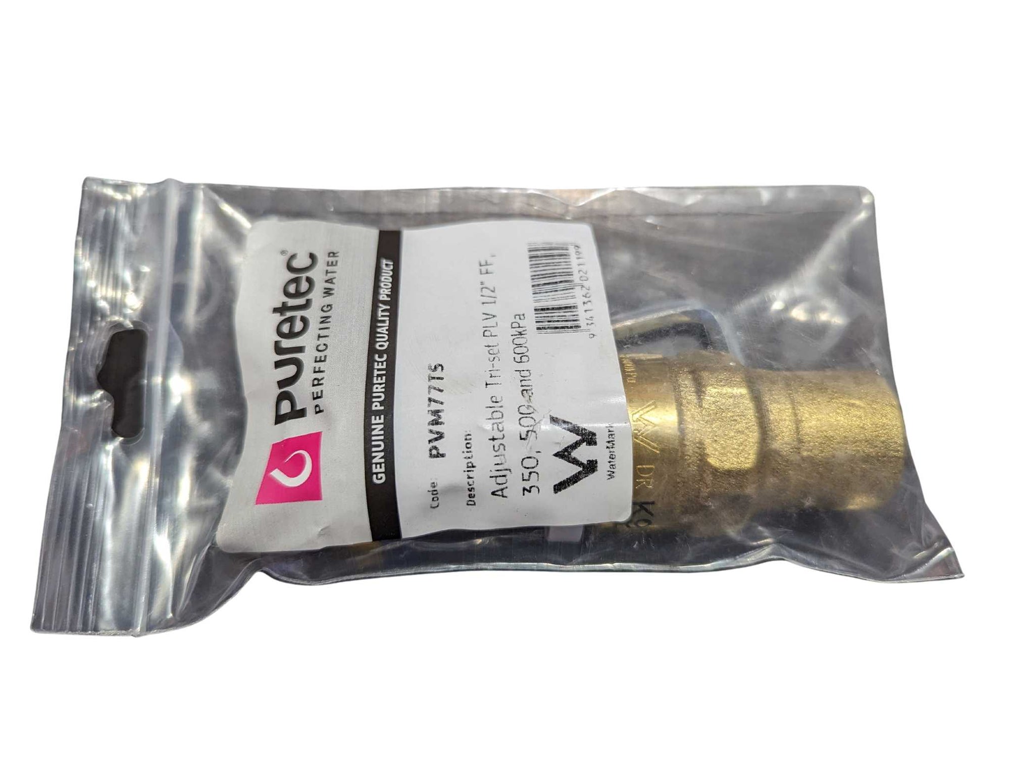 PURETEC ADJUSTABLE TRI-SET PLV 1/2FF/350/500 AND 600KPA