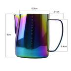 ARTISAN BARISTA JUG METALLIC