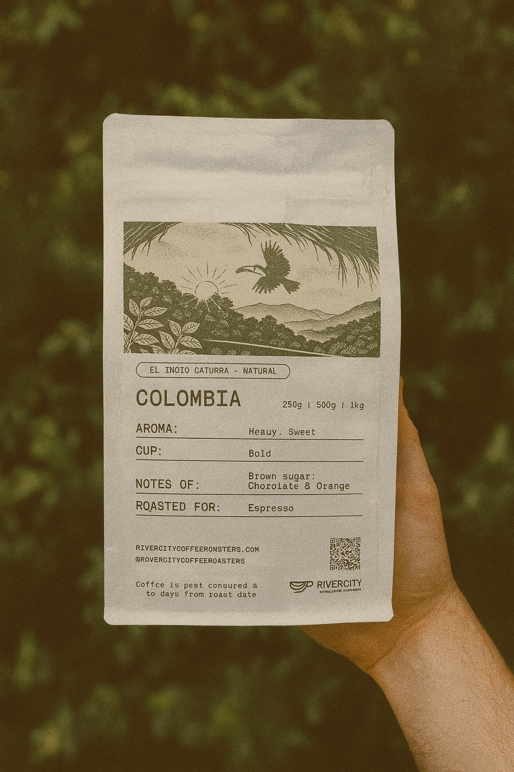 COLOMBIA EL INDIO - CATURRA - NATURAL PROCESS