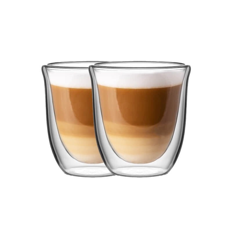 BIALETTI FIRENZE DOUBLE WALL GLASSES GIFT SET