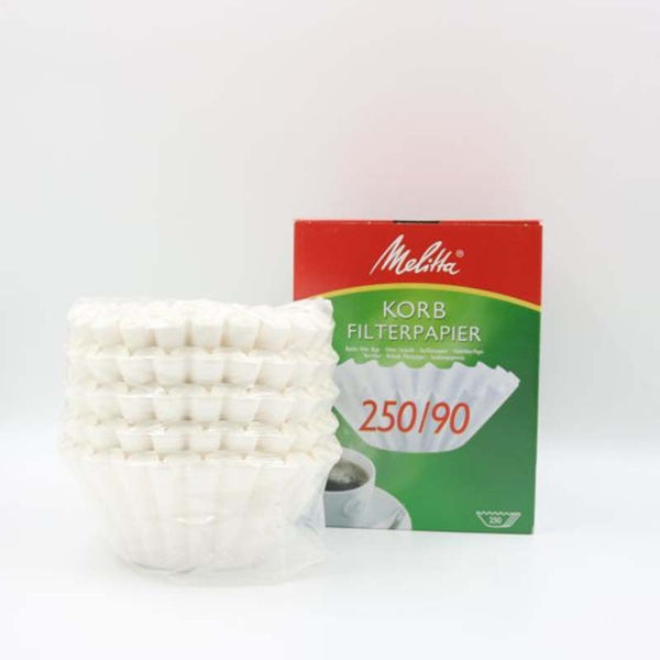 MELITTA 250/90 BASKET FILTER PAPER 250PK River City Coffee Roasters