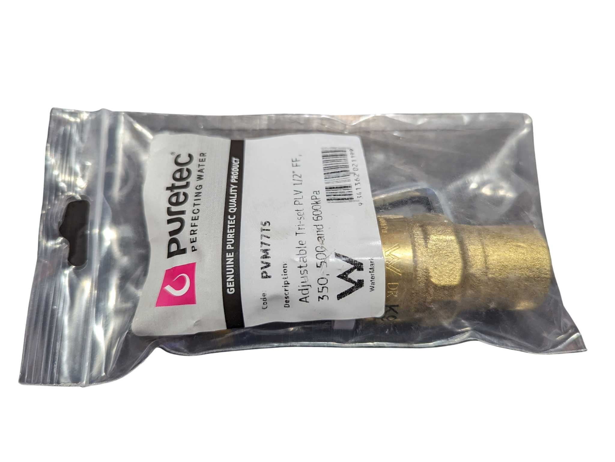 PURETEC ADJUSTABLE TRI-SET PLV 1/2FF/350/500 AND 600KPA