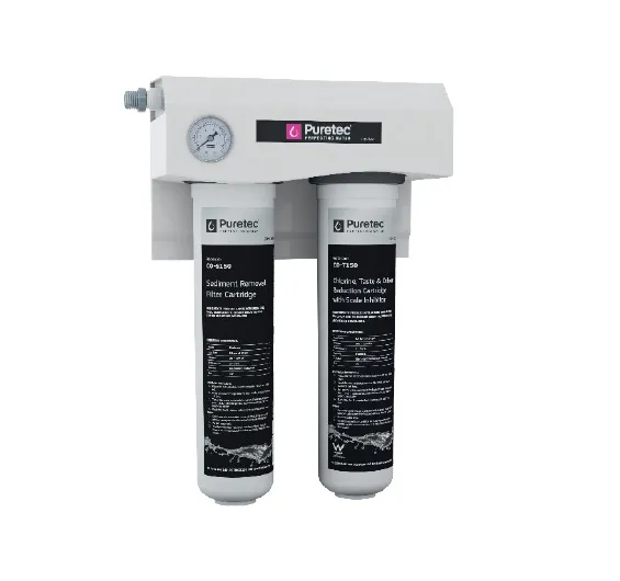 PURETEC TRIPLE ACTION TWIN WATER TREATMENT SYSTEM CO-ST150-K
